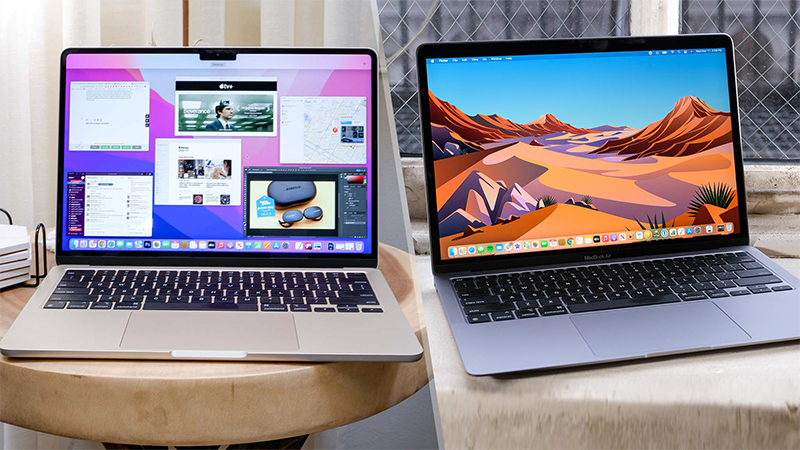 Hiệu năng MacBook Air M2 theo hãng Apple công bố là hơn hẳn phiên bản tiền nhiệm